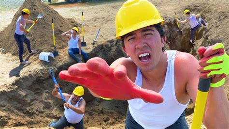 Digging A Hole All The Way To China Challenge Youtube