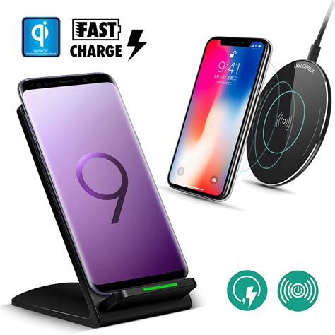 Samsung Qi Certified Fast Charge Wireless Charger Stand 2018 Edition