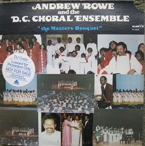 Andrew Rowe And The Dc Choral Ensemble The Masters Bouquet 1980