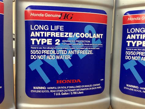 Powertrain Honda Antifreeze Coolant Type 2 4 Bottles Of 1 Us