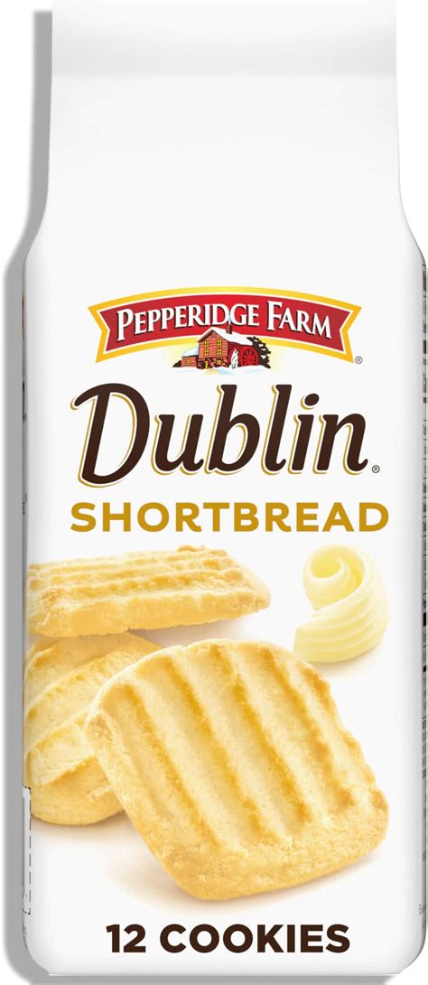 Amazon.com: Pepperidge Farm Dublin Shortbread Cookies, 5.5 Oz Bag