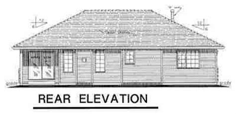 Traditional Style House Plan 3 Beds 2 Baths 1086 Sqft Plan 18 1002