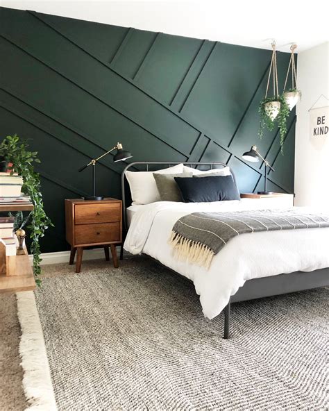 30 Green Bedroom Accent Wall