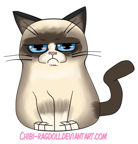 Grumpy Cat By Chibi Ragdoll On Deviantart