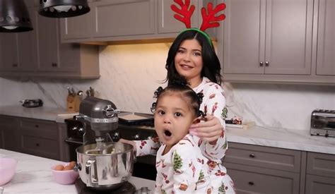 Kylie Jenner Reveals Stormi Had A Phobia Of Santa In Cute Cookie Baking