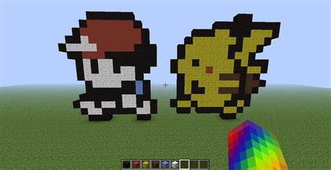 Pokemon Minecraft Pixel Art Grid Easy Download It Free And Share Your