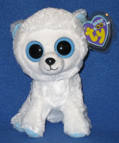 Authentic Ty Tundra The 6 Polar Bear Beanie Boos Mint With Mint Tags 8421360642 Ebay