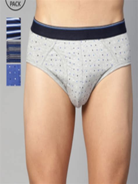Buy Marks And Spencer Men Pack Of 4 Printed Briefs T146746sblue Briefs For Men 11956644 Myntra