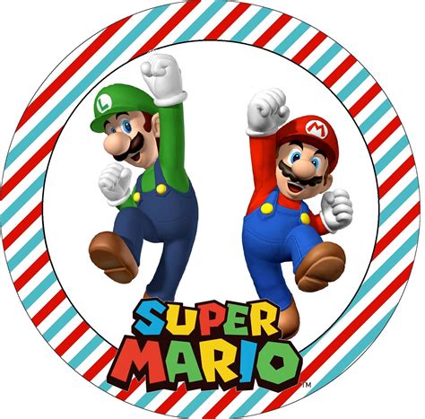 Kit Para Imprimir Super Mário Festa De Super Mario Aniversário