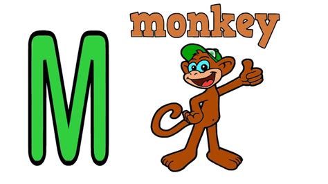 Check back often, we'll add pages as they're created: The Letter M | Monkey Drawing for Kids | Alphabet Coloring ...
