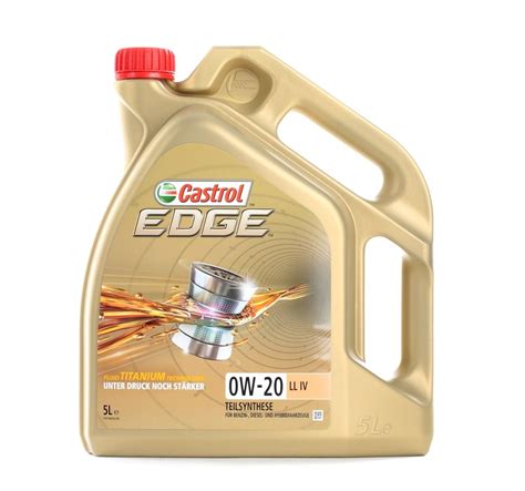 Engine Oil Castrol Edge Ll Iv 0w 20 5l Part Synthetic Oil 15b1b3 Autodoc