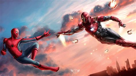 Spider Man Avengers Wallpapers Wallpaper Cave