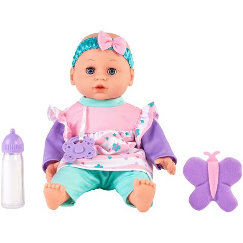 My Sweet LoveÂ Baby Doll And Accessories 4 Pc Box Blue Eyes Walmart