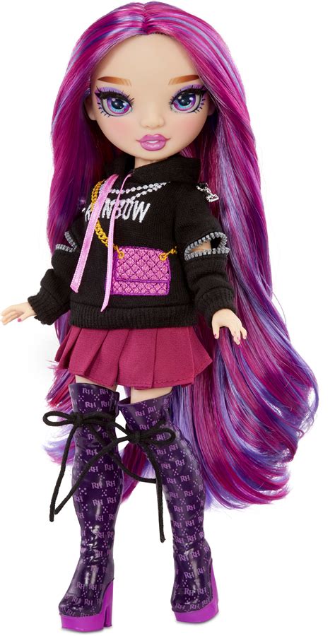 サイズ Rainbow High Series 3 Emi Vanda Fashion Doll Orchid Deep Purple