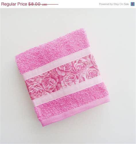 Pink Roses Hand Towel Sweetheart Rose Fabric By Me2designs