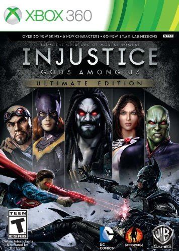 Injustice Gods Among Us Ultimate Edition Xbox 360 Game