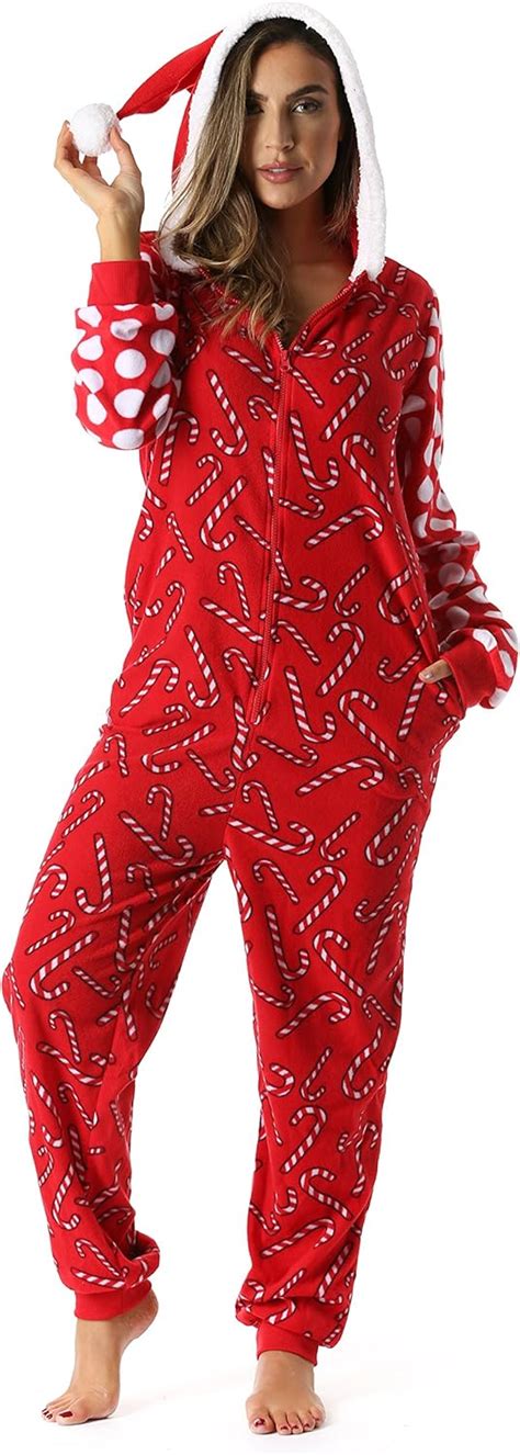 Followme Adult Christmas Onesie For Women Jumpsuit One Piece Pajamas