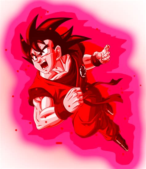 Goku Kaioken Aura By Gokuxdxdxdz On Deviantart