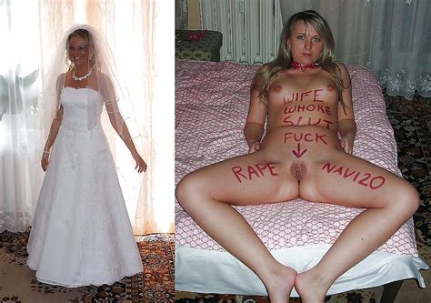 Brides Dressed And Naked Beautiful Porn Photos