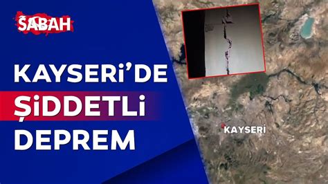 Kayseri deki deprem sonrası ilk görüntüler ortaya çıktı YouTube