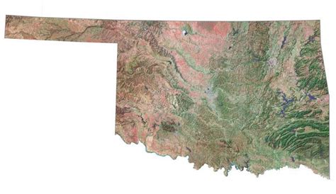 Map Of Oklahoma Cities And Roads Gis Geography