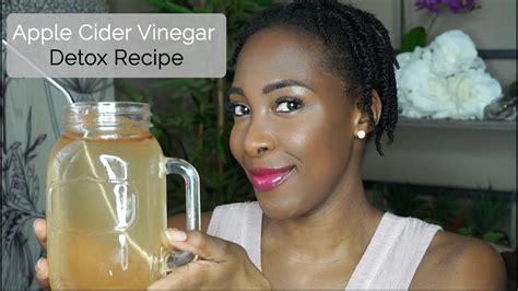 apple cider vinegar detox drink recipe and benefits revealed youtube