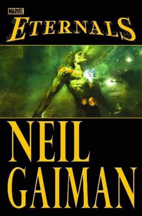 The saga of the eternals, a race of immortal beings who lived on earth and shaped its history and civilizations. Eternals by Neil Gaiman