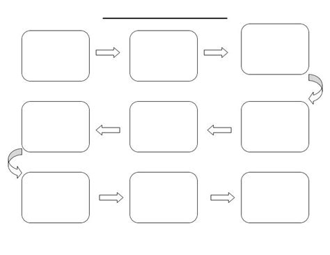 Printable Blank Flow Chart Template Printable Templates