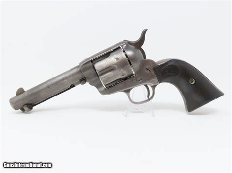 Antique Colt Peacemaker Saa 38 40 Wcf Black Powder Frame Revolver