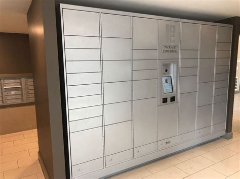 Automated Smart Parcel Lockers Package Concierge