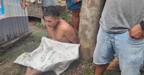 Pucallpa Ucayali Vecinos Capturan Y Desnudan A Ladr N Tras Robo A