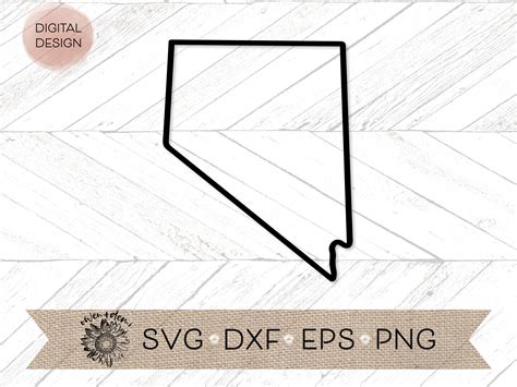 Nevada Svg Nevada Outline Svg State Svg Nevada Clipart Etsy