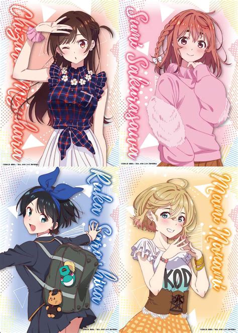 Kanojo Okarishimasu Chizuru Mizuhara Mami Nanami Ruka Sarashina