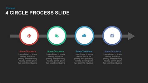 4 Circle Process Powerpoint Template And Keynote Slide Slidebazaar