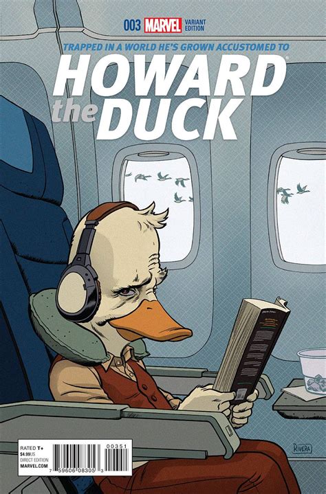 Howard The Duck 3 Rivera Cover Fresh Comics