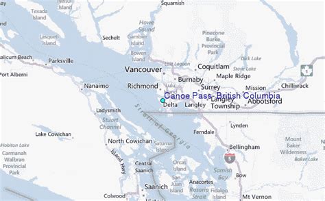 Canoe Pass British Columbia Tide Station Location Guide