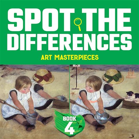 Amazon Spot The Differences Art Masterpieces Book 4 Dover Kids