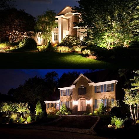 Low Voltage Led Landscape Lighting Kits White Landscaping Ideas