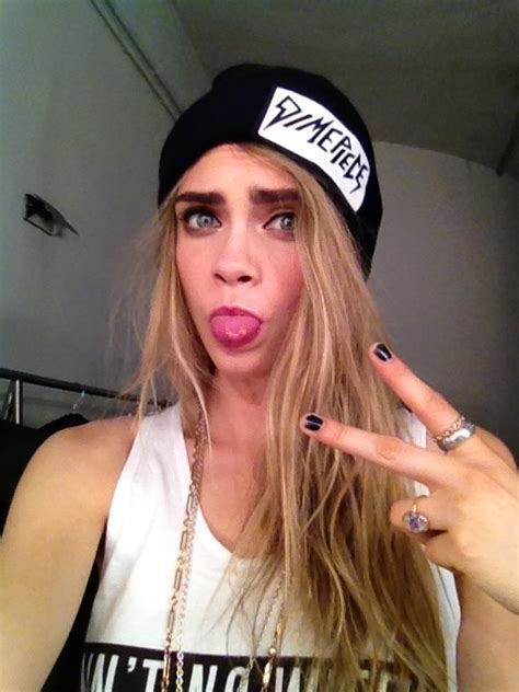 Cara Delevingne On Twitter Wearing And Shooting In My Dmpcdesigns