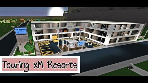 Roblox Bloxburg Touring Xm Resorts 828k Youtube