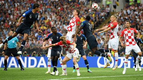 Croatia Vs France Live Highlights From World Cup Final Soccer