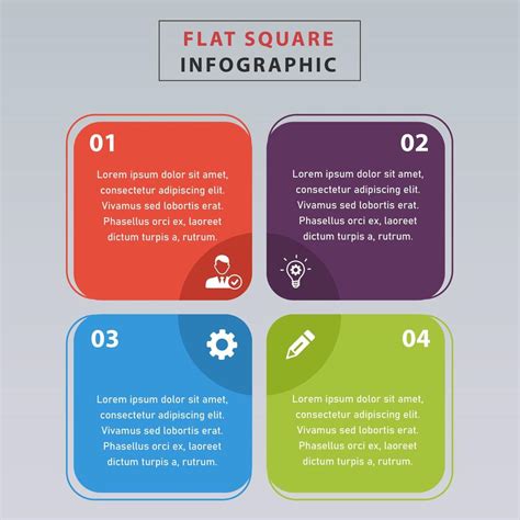 Square Infographic Vector Art Icons And Graphics For Free Download