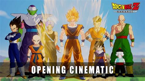 An animated film, dragon ball super: Dragon Ball Z: Kakarot Opening Movie