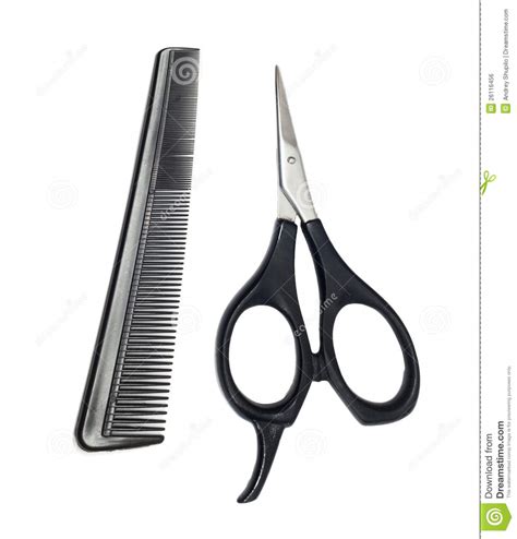 Scissors And Comb Stock Photo Image Of Sharp Grooming 26116456