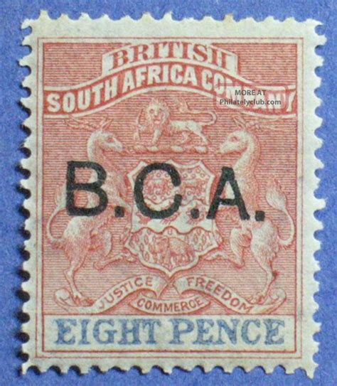 1891 British Central Africa 8d Scott 6 S G 6 Cs01140