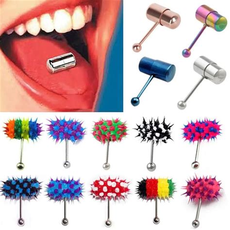 Shock Tongue Nails Delicate Piercing Jewelry Fashion Personality