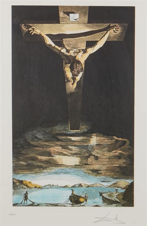 Salvador Dalí Christ Of Saint John Of The Cross Mutualart