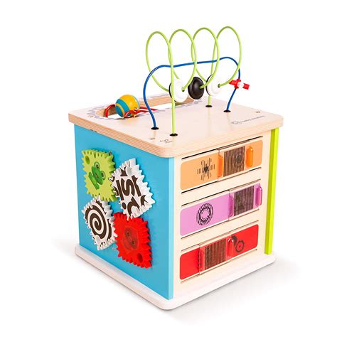 Baby Einstein Hape Innovation Station Activity Cube Wooden Toy Best