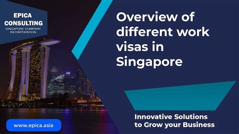 Overview Of Singapore Work Permits Types Of Work Passes Singapore