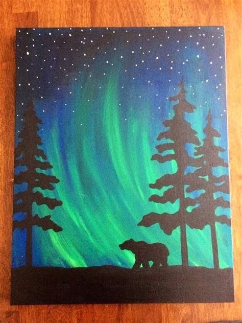 Easy Canvas Painting Ideas For Beginner Images